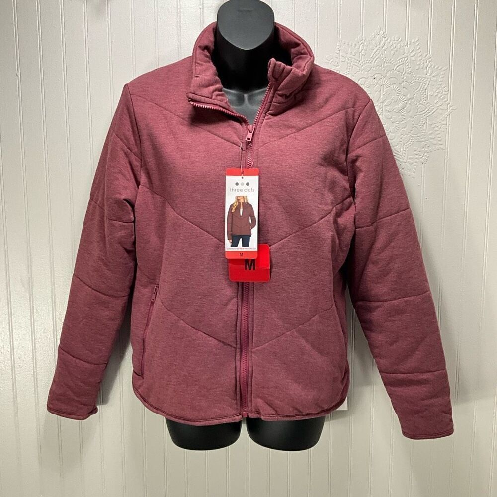 THREE DOTS Quilted Jacket